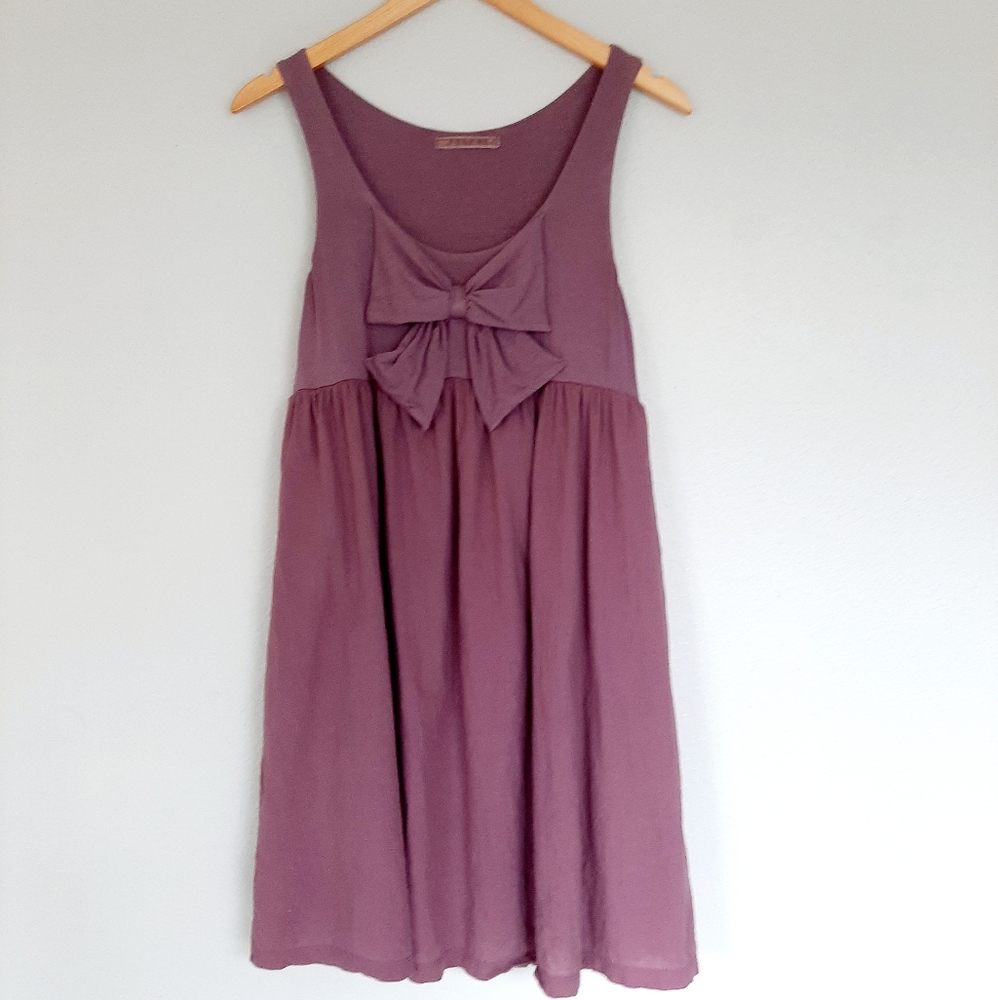 Anthropologie | Velvet Brand Dress with Bow